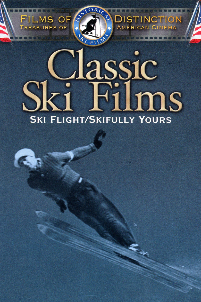 Ski Flight poster background