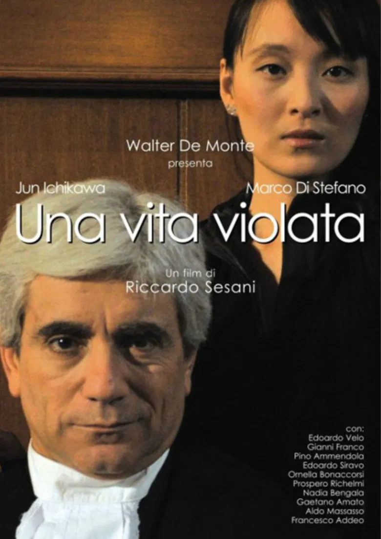 Una vita violata poster background