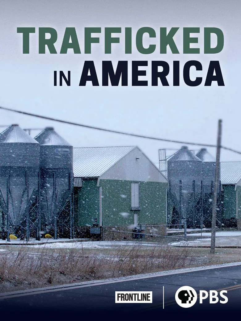 Trafficked in America poster background