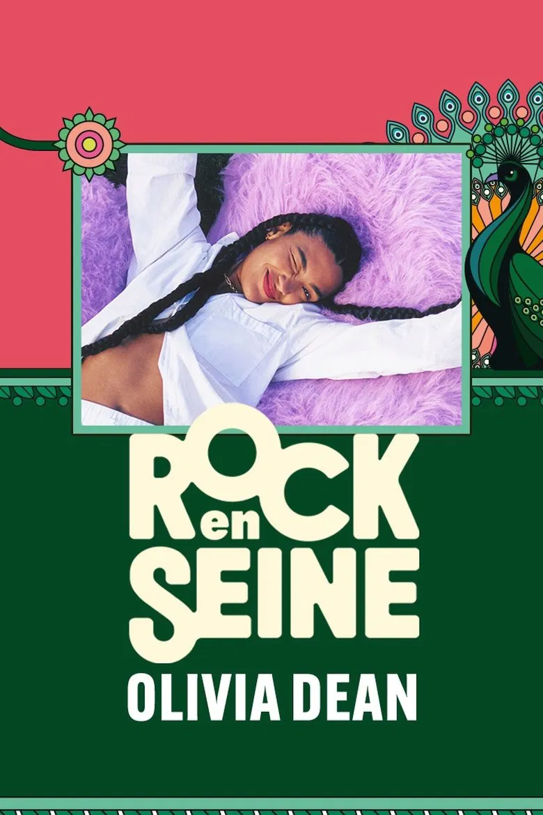 Olivia Dean - Rock en Seine 2024 poster background