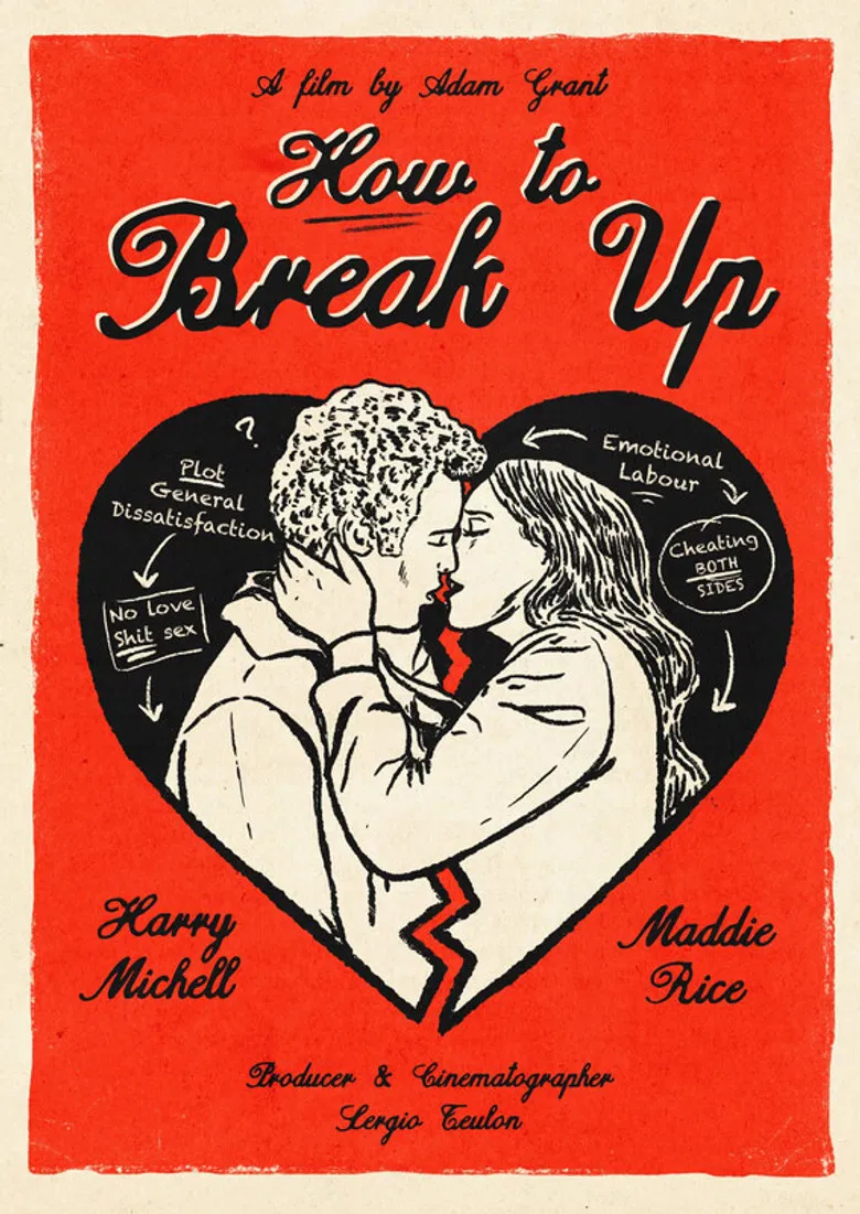 How to Break Up poster background
