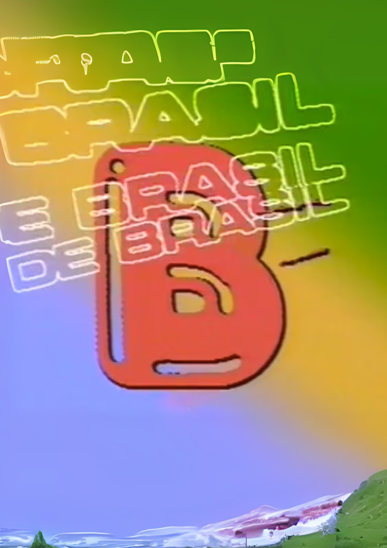 B de Brasil poster background