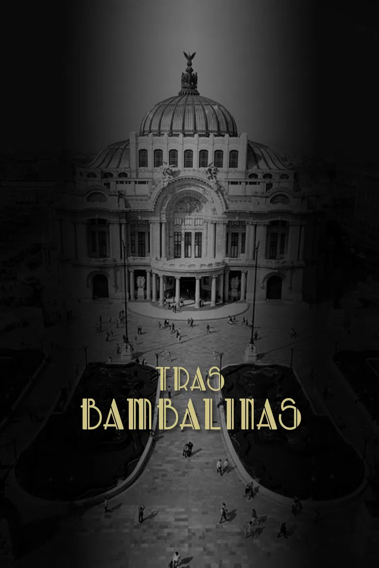 Backstage poster background