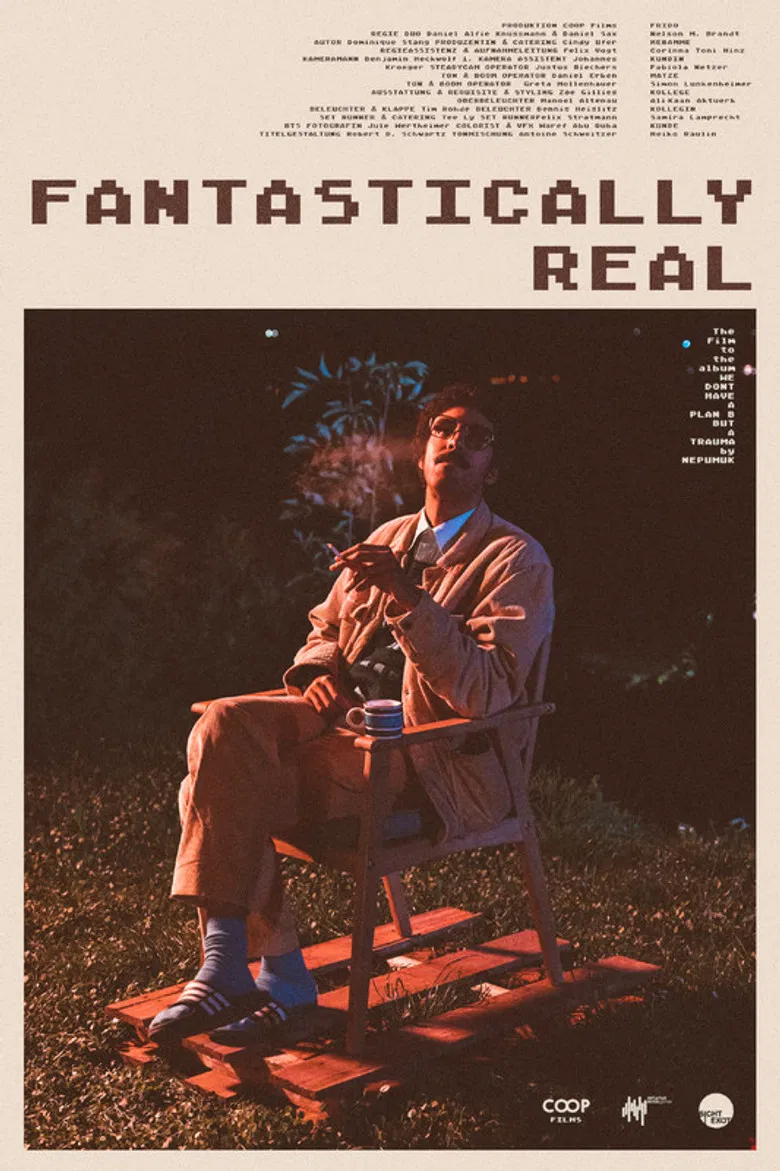 Fantastically Real poster background