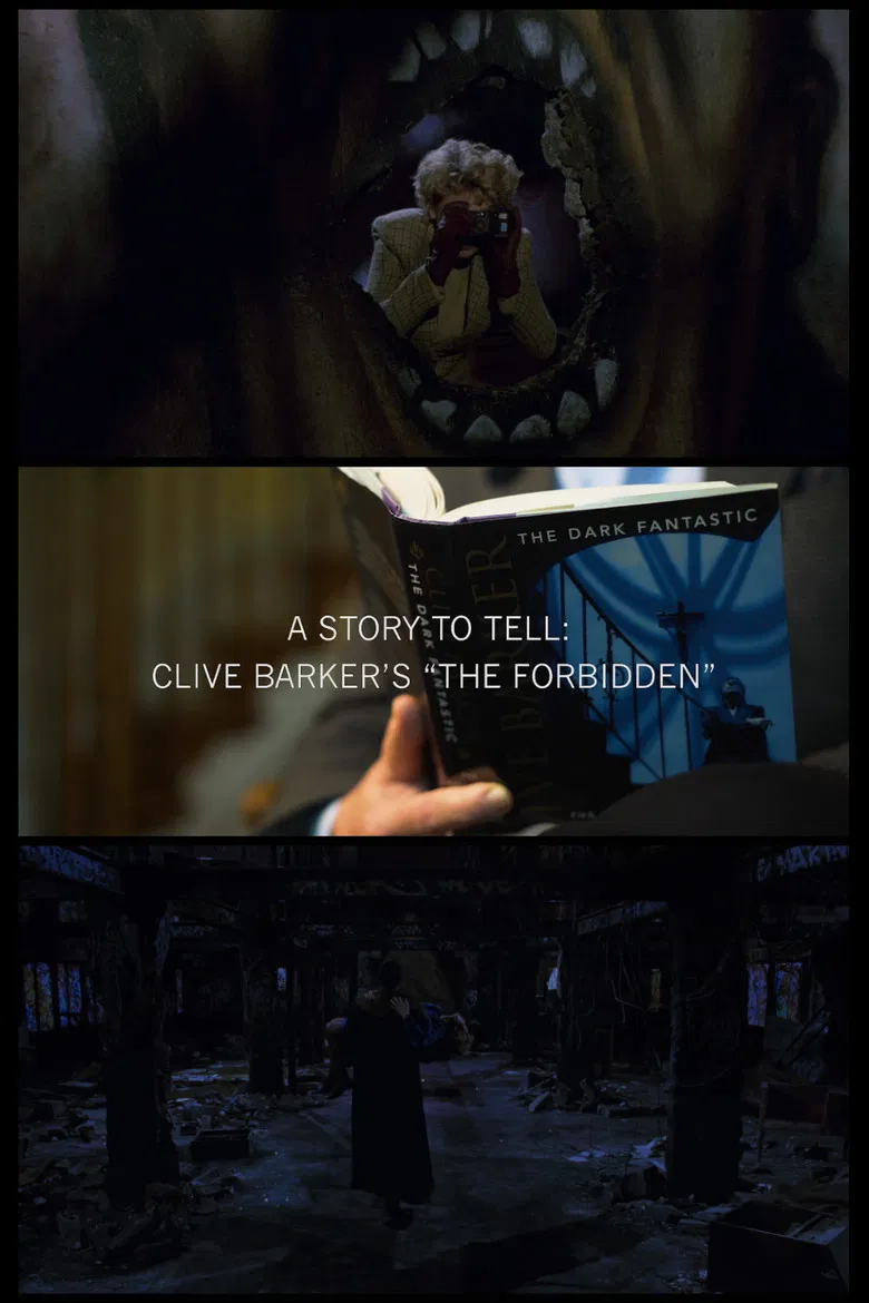 A Story to Tell: Clive Barker's The Forbidden poster background