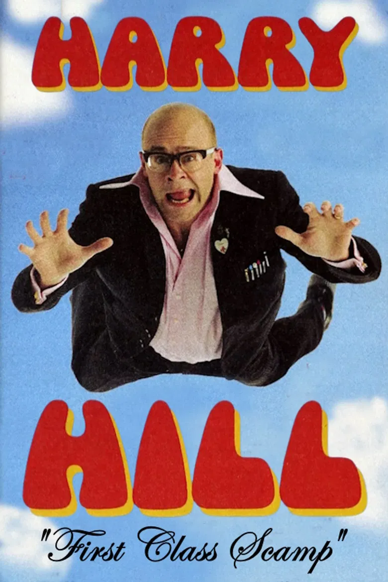 Harry Hill: "First Class Scamp" poster background