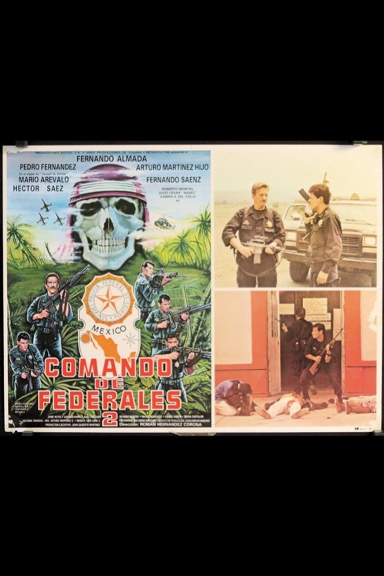 Comando de federales II poster background