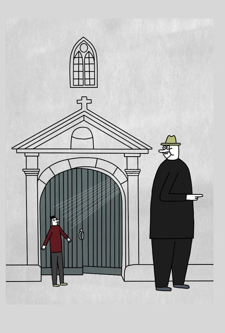 The Organ Eater poster background