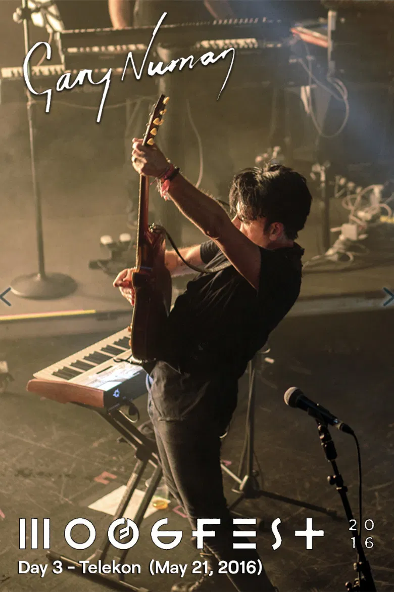 Gary Numan: Moogfest 2016, Day 3 - Telekon poster background