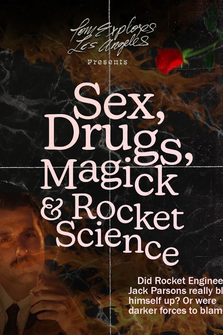 Sex, Drugs, Magick & Rocket Science poster background