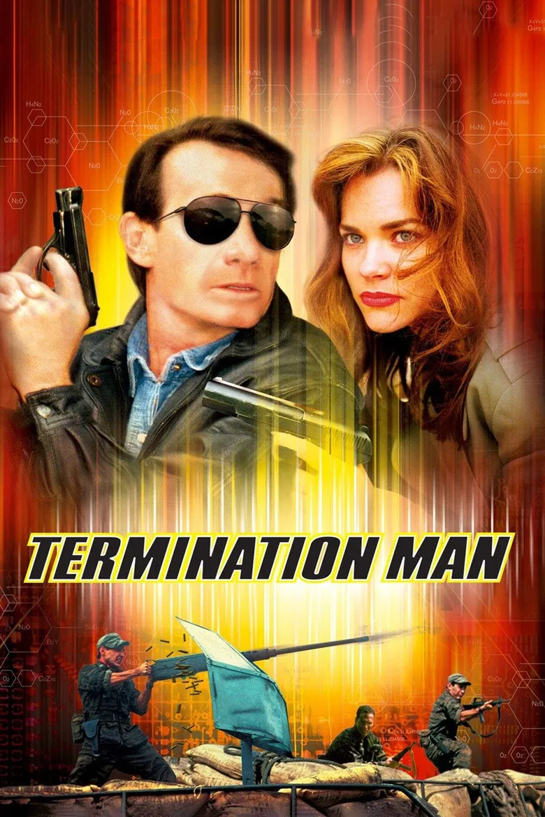 Termination Man poster background