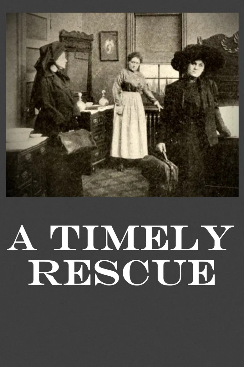 A Timely Rescue poster background