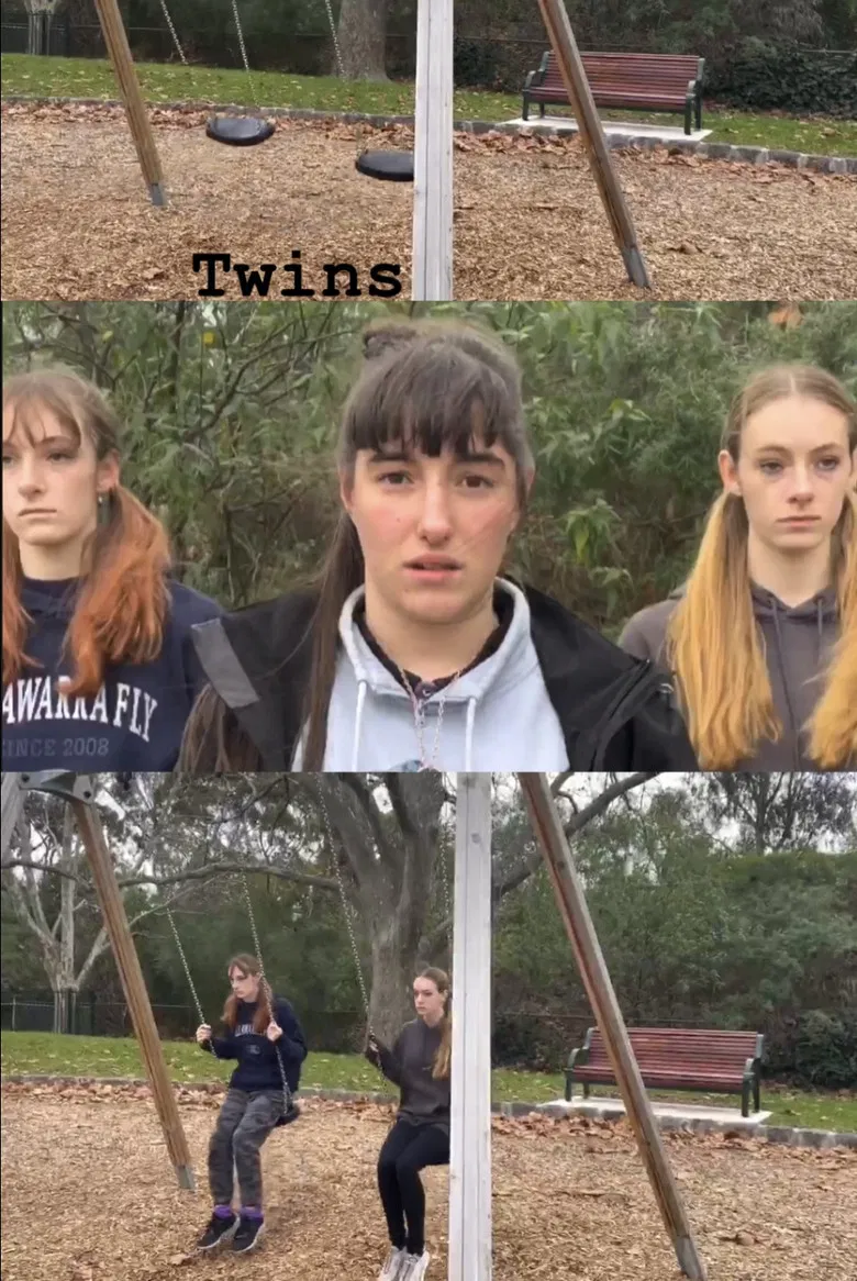 Twins poster background
