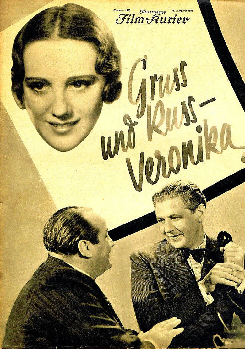 Gruß und Kuß - Veronika poster background