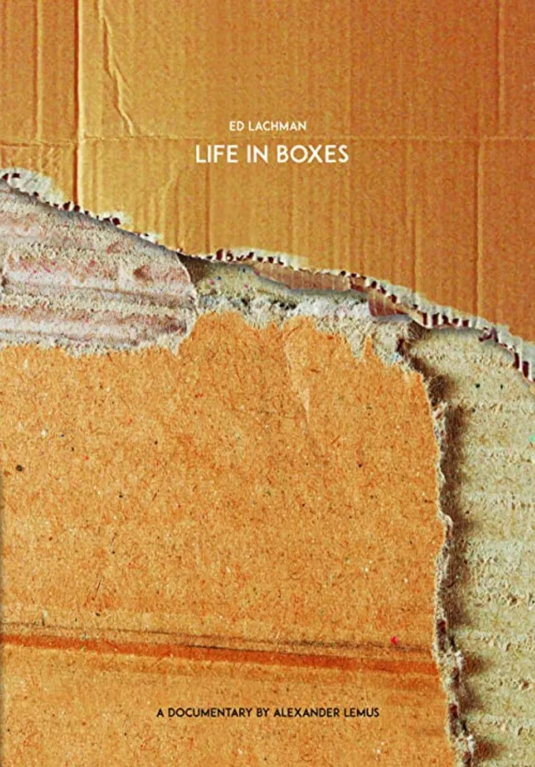 Life in Boxes poster background