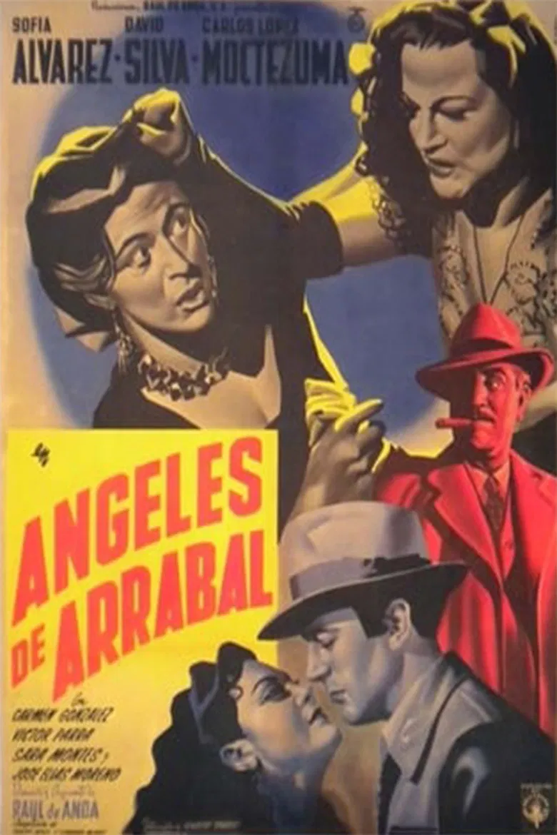 Ángeles de arrabal poster background
