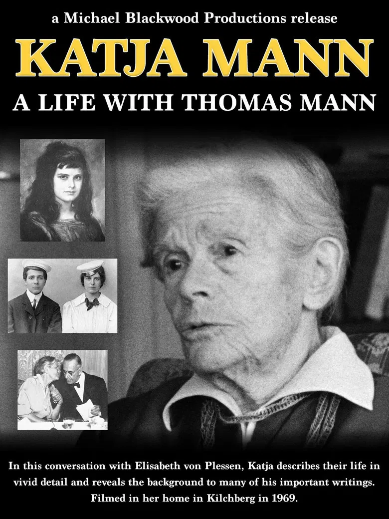 Katja Mann: A Life with Thomas Mann poster background