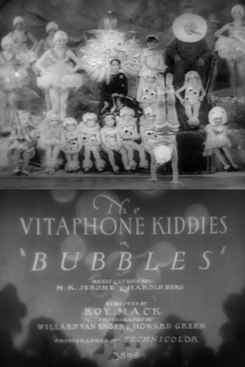 Bubbles poster background