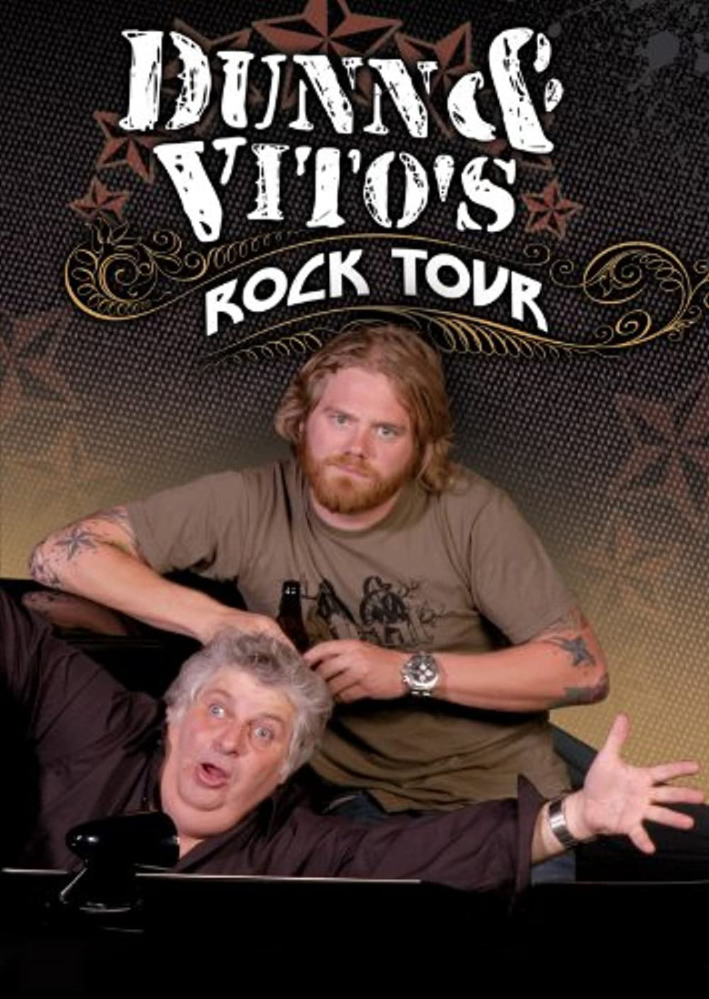 Dunn & Vito's Rock Tour poster background