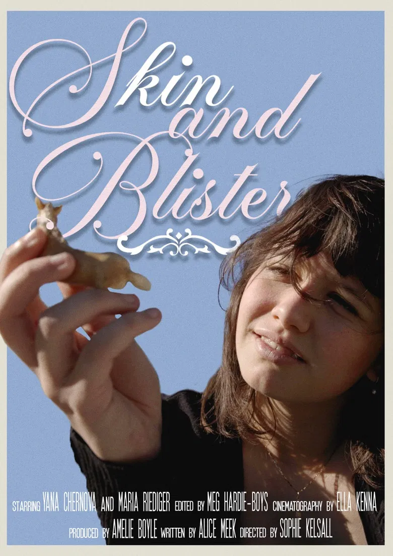 Skin and Blister poster background