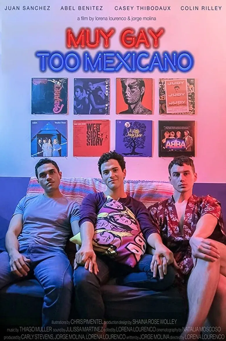 Muy Gay Too Mexicano poster background