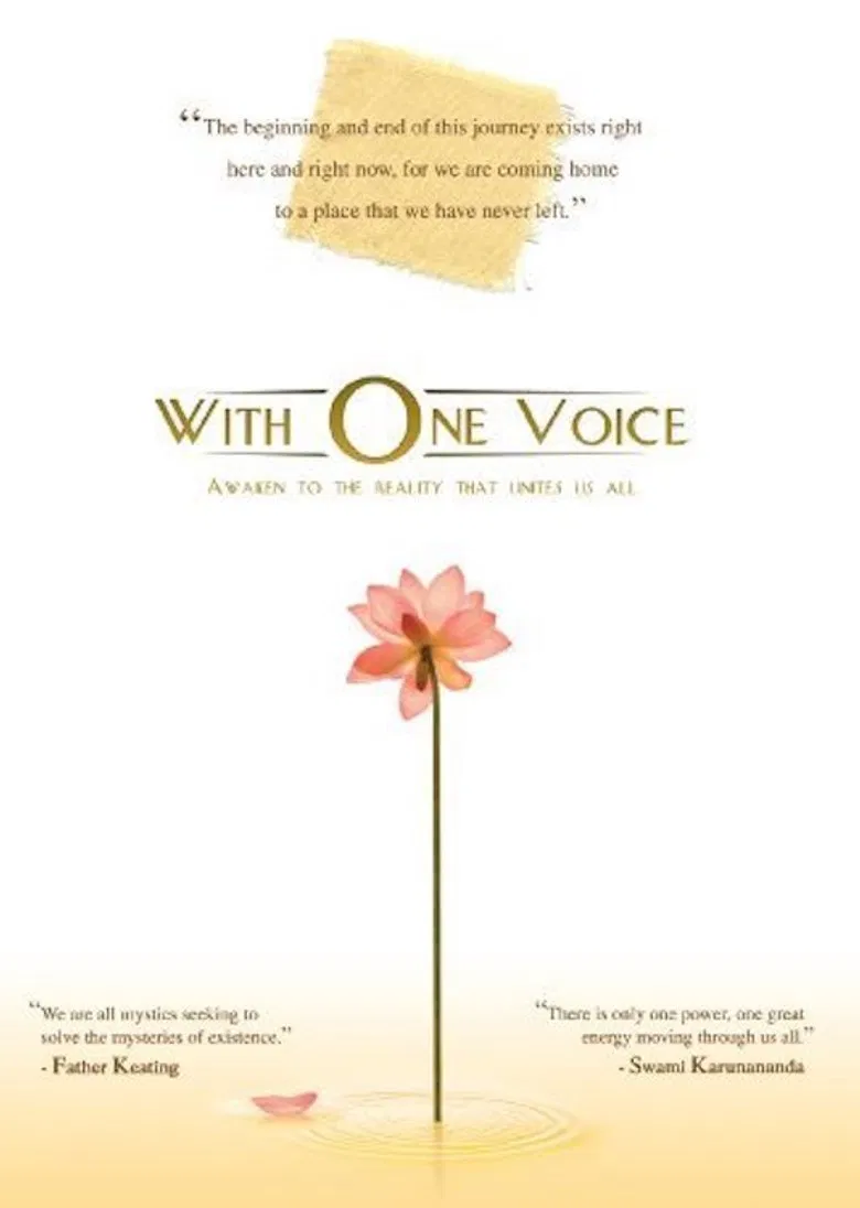 With One Voice poster background