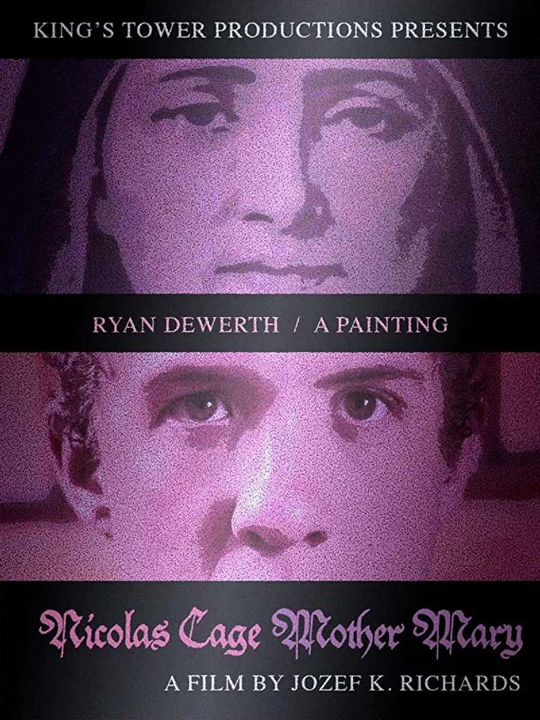 Nicolas Cage Mother Mary poster background