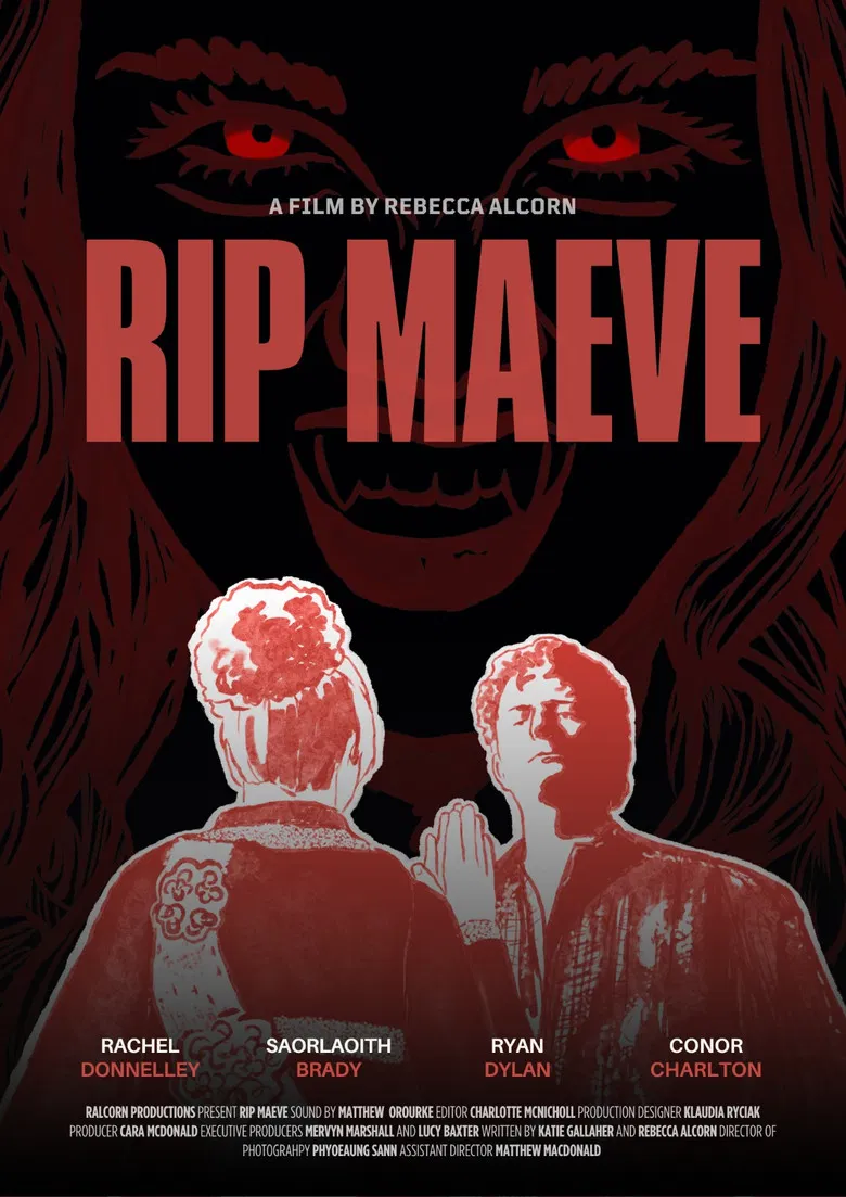 RIP MAEVE poster background