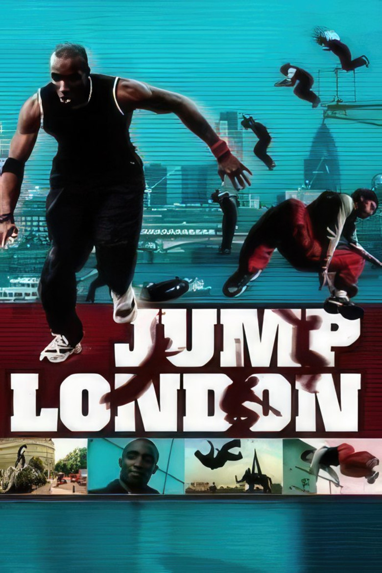Jump London poster background