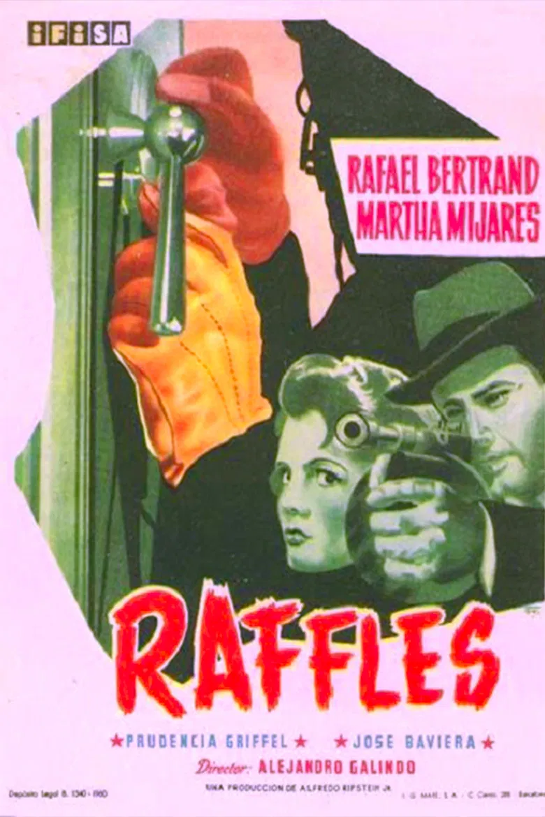 Raffles poster background