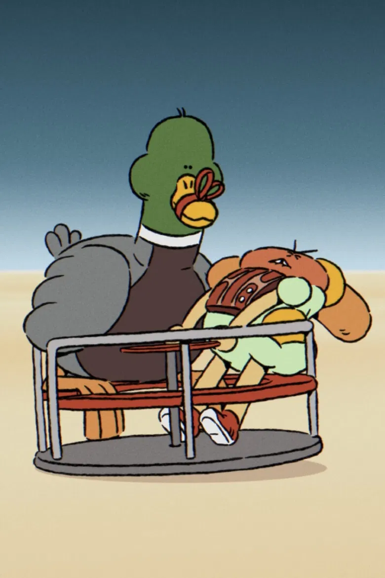 Duck & Sauerkraut poster background