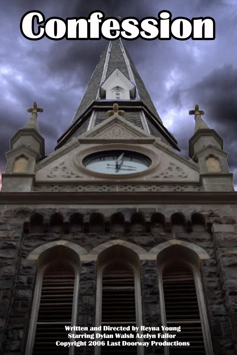 Confession poster background