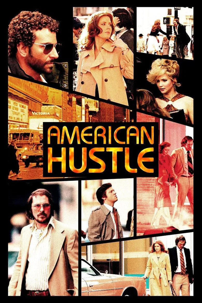 The Making of American Hustle poster background