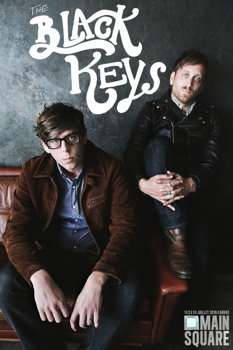 The Black Keys - Main Square Festival poster background