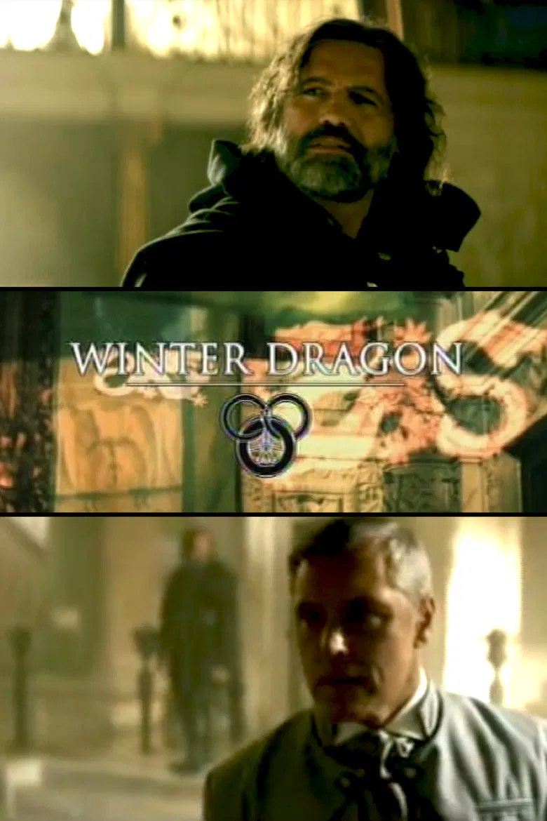 Winter Dragon poster background