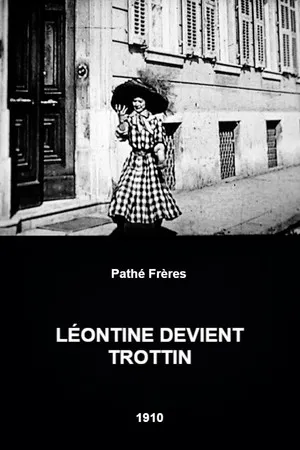 Léontine Becomes an Errand Girl poster background