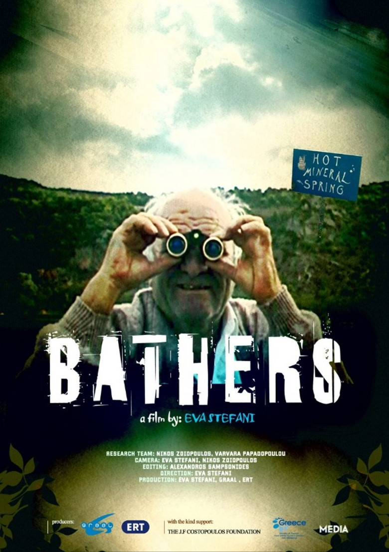 Bathers poster background