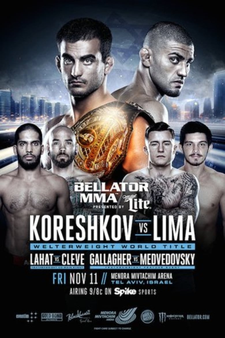 Bellator 164: Koreshkov vs. Lima 2 poster background