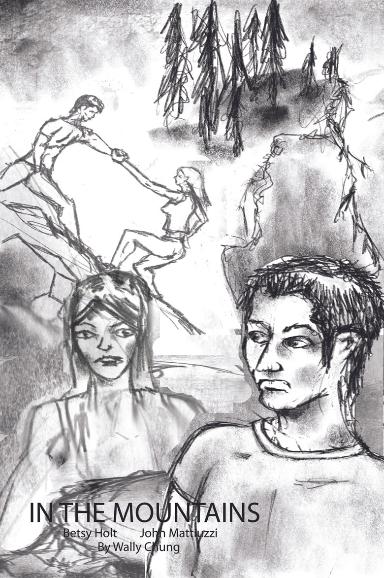 In the Mountains poster background