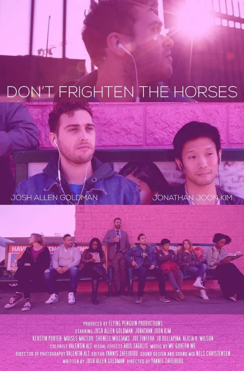 Don't Frighten the Horses poster background