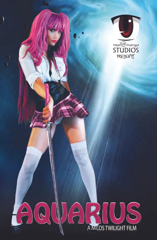 The Dawn of Aquarius poster background