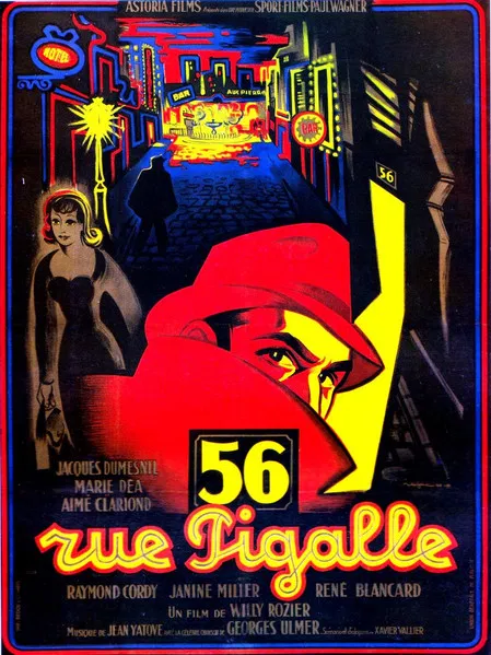 56, rue Pigalle poster background
