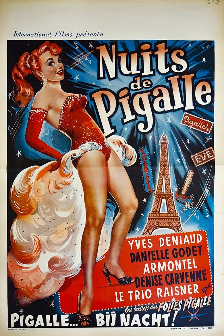 Nuits de Pigalle poster background