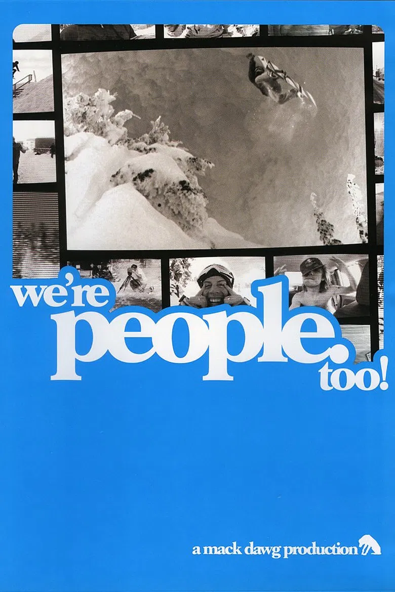 We're People Too poster background