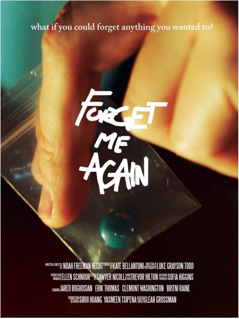 Forget Me Again poster background