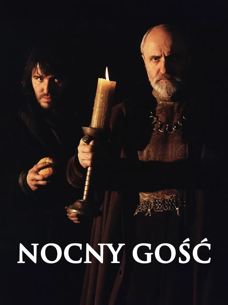 Nocny gość poster background