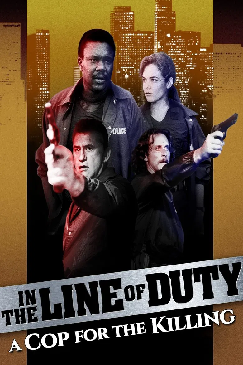 In the Line of Duty: A Cop for the Killing poster background