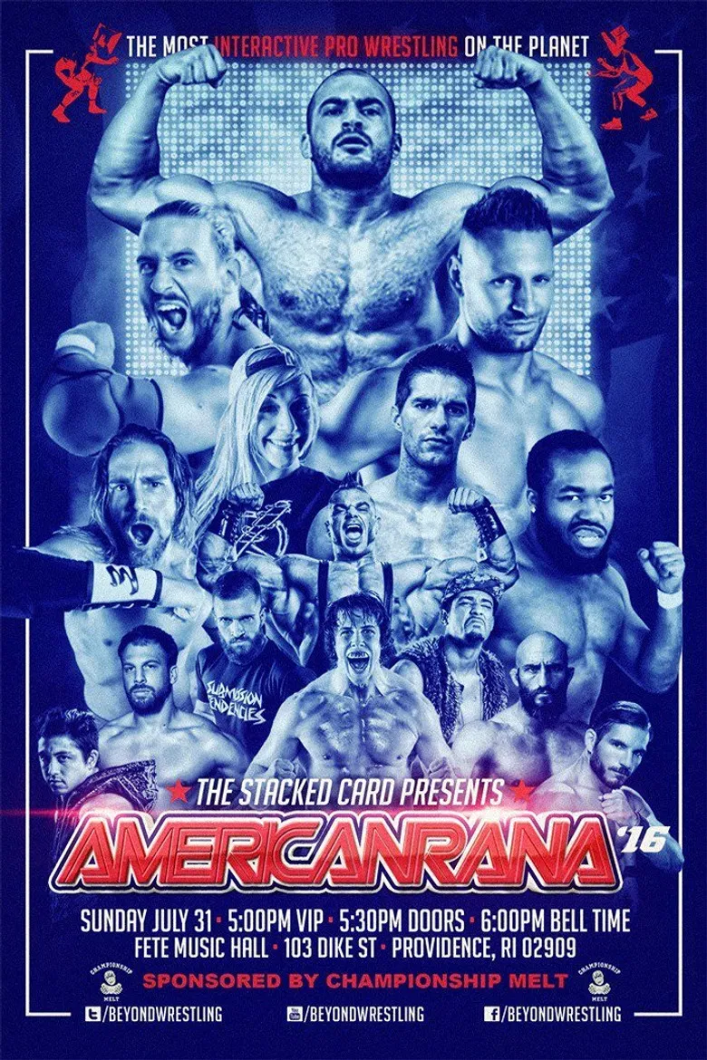 Beyond Americanrana 2016 poster background