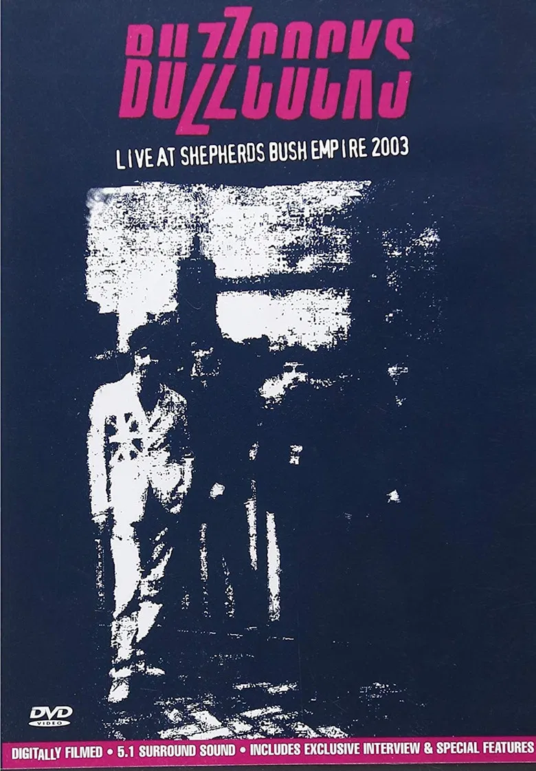 Buzzcocks: Live at The Shepherd's Bush Empire poster background