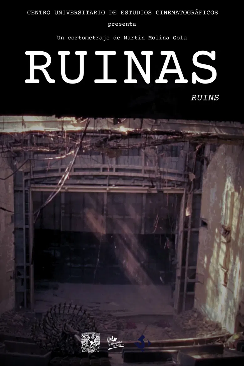 Ruins poster background
